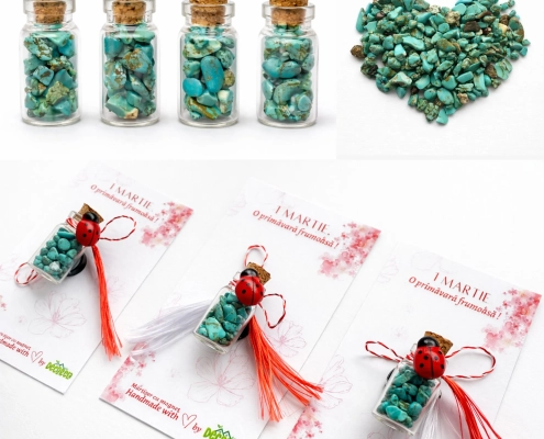 martisor piatra turcoaz