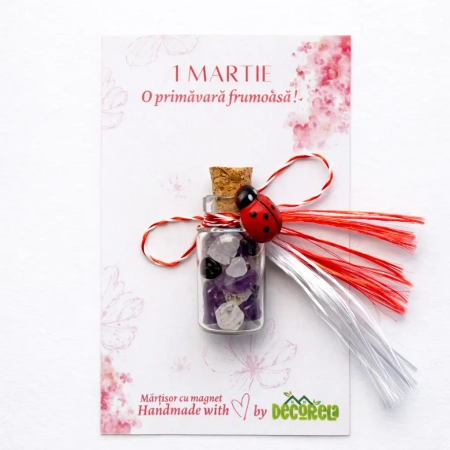 piatra ametist martisor